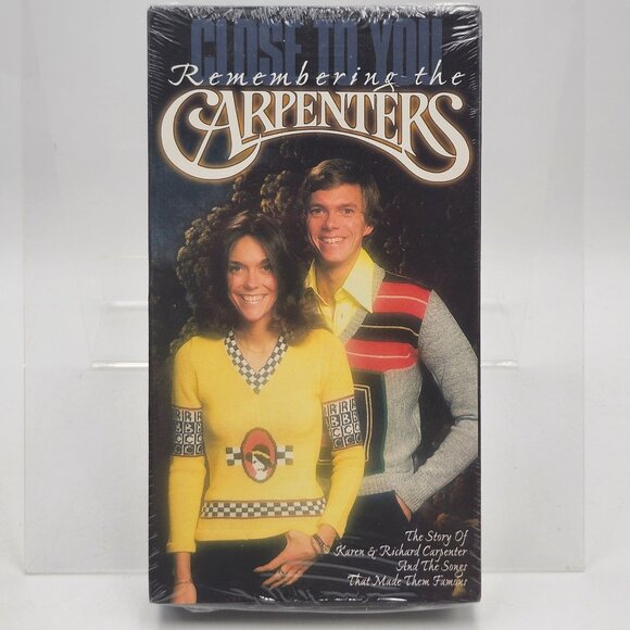 Close To You Remembering The Carpenters VHS 1997 MPI Home Video MP7278 SEALED - Picture 1 of 6